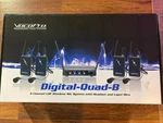 Vocopro 4 Channel Uhf Digital Wireless Headset & Lapel Mic - Frequency 3. Fixed Price $275.00.