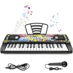 37-KEY Kids Digital Piano With Microphone & Usb Fun Learning Tool For Ages 3-8. Fixed Price $41.96.