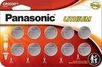 Lot 10-100 Panasonic Lithium Battery 3V CR2032 BR2032 DL2032 Button Cell. Fixed Price $74.99.