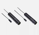 Movo LV4 Dual Xlr Omnidirectional & Cardioid Microphone Lavalier Interview Kit. Fixed Price $42.92.