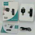 WM-VXR10 Wireless Shotgun Mic Adapter For Usb-c/iphone 15 Up/android Devices. Fixed Price $20.95.