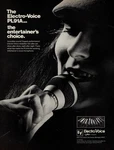 Vtg Electro-voice Microphone Magazine Print Ad Vocal Dynamic PL91A Pinup Page. Fixed Price $7.99.