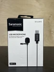 Saramonic SR-ULM10 Ultracompact Clip-on Lav Mic With 6.5' Usb-a Connector Cable. Fixed Price $17.99.