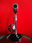 Vintage 1960'S Claricon 38-040 Dynamic Microphone Hi Z W Cable & Stand Ham Radio. Fixed Price $125.00.