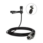 Black Lavalier Lapel Tie Clip Microphone For Akg Samson Wireless Mini 3 Pin Xlr. Fixed Price $13.98.