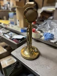 1970 Astatic Golden Eagle Desktop Ham Radio Microphone Excellent Condition. Fixed Price $200.00.