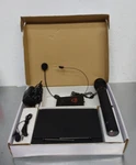 Nady UHF-24 Dual Channel Receiver Wireless Microphone System As Pictured. Fixed Price $143.06.