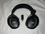 Hyperx Cloud Stinger Wireless Pc Gaming Headset Black W/ Dongle 676A2AA. Fixed Price $50.00.