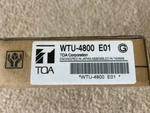 Toa Wireless Tuner Unit WTU-4800 E01. Fixed Price $110.55.