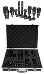 Akg Drum Set Session (7) Microphone Kit W/ Bass/overhead/snare/tom+clamps+case. Fixed Price $399.95.