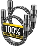 Xlr Cables, 3FT 2 Pack Microphone Cable, To Female Balanced. Fixed Price $24.99.