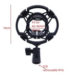 Universal Professional Condenser Microphone Shock Mount Holder Studio Recording. Fixed Price $10.00.