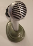 Shure CR20SLT Controlled Magnetic Microphone + Rare Desk Base - Untested Vtg. Fixed Price $79.99.