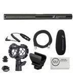 Sennheiser Mke 600 Shotgun Microphone + Shockmount Xlr Cable Cloth. Fixed Price $279.00.