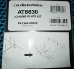 Audio Technica AT8630 Joining Plate Kit New With Packaging. Fixed Price $24.00.