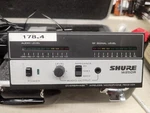 Shure Wireless Receiver W25DR, Telex HT200 Microphone, Hard Case !. Fixed Price $110.00.