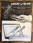 Beyer M-360 M-320 M-260 M-130 M-69 M-55A M-80A Microphone 3PG Brochure *orig*. Fixed Price $29.97.