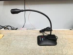 Bogen DDU250 Microphone Desktop 16" Dynamic Gooseneck Paging Podium Euc!. Fixed Price $42.99.