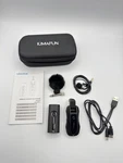 Kimafun Wireless Microphone System 2.4GHZ Lavalier Laple & Handheld. Fixed Price $37.10.