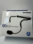 Samson Qex Fitness Headset Microphone, Black- Brand New- Open Box. Fixed Price $131.20.