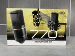 Mxl 770 Cardioid Multipurpose Condenser Microphone Kit Shock Mount & Hard Case. Fixed Price $29.64.