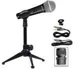 Rockville Rmc-xlr Metal Dj Handheld Wired Microphone+mic Stand (2) Cables. Fixed Price $34.95.