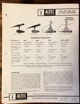Altec 684B 685B 688B 689BX Microphone Owner / Operating Manual *original*. Fixed Price $14.97.