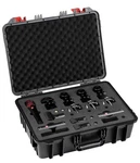 Electronics Pack Arena Drum Microphone Kit: KICK/BEAT/V7 X/SE8+CLAMP+CASE. Fixed Price $908.95.