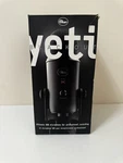 Blue Yeti Usb Microphone - Blackout Edition. Fixed Price $80.00.