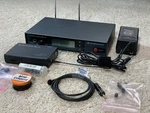 Sennheiser EM-500 Receiver + SK-500 Trans.(both 518-550 Mhz) MK2 Gold Mic. Fixed Price $325.00.