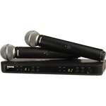 Shure BLX288/SM58 Dual Channel Wireless Handheld Mic System - H11 Band. Fixed Price $769.00.