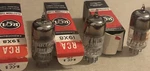 Lot Of 19X8 Nos Rca Vacuum Tubes Nib Audio Electron Vintage Test 115/123/130%. Fixed Price $21.21.