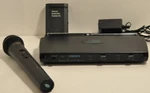 AUDIO2000'S AWM6032UX Handheld & Headset Wireless Microphone System -mr. Fixed Price $25.99.