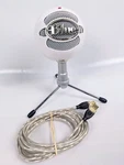 Blue Snowball Ice White Usb Podcast Youtube Microphone 10' Shielded + Stand. Fixed Price $23.30.
