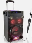 Pyle PWMA335BT.5 Portable Pa Bluetooth Karaoke Speaker System With Dj Lights. Fixed Price $189.99.