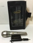 Vsec Super Professional Microphone WM-316 W/wireless Receiver And Case. Fixed Price $12.75.
