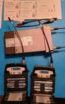 Wisycom Mcr 42S Dual Receiver MTP40S-USX Transmitters. Fixed Price $3700.00.