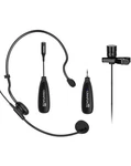 Kimafun KM-G102-3 Wireless Lavalier Vocal Lapel And Headset Microphone System. Fixed Price $16.99.