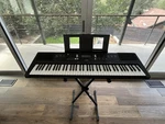 Yamaha PSR-EW310 76-KEYS Electronic Keyboard Black. Fixed Price $250.00.