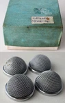 4X Vintage 70'S Sennheiser Md 416-01 Microphone Capsule Grilles New Old Stock !. Fixed Price $79.99.