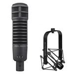 Electro-voice RE20 Announcer Mic (black) With 309A Shockmount. Fixed Price $465.00.