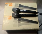 Pair Vintage Kenwood MC-501 Dynamic Microphones New Old Stock Boxes! Nos. Fixed Price $68.00.