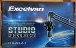 Excelvan Condenser Studio Microphone Recording With Shock Mount Blue/silver. Fixed Price $29.99.