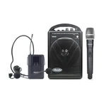 Hisonic HS122BT-HL Portable And Rechargeable Pa System With Dual Uhf Wireless.... Fixed Price $206.18.