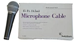 Samson R21 Dynamic Cardiod Handheld Microphone W/radioshack 33-4002 15-FT. Cable. Fixed Price $17.09.