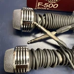 Sony F500-S Dynamic Microphone Never Used. Fixed Price $33.00.