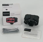 Saramonic SR-AX100 Microphone Audio Mixer And Cold Shoe Mounting Hub For Camera. Fixed Price $19.96.