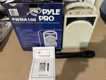 Pyle PWMA100 Portable Pa System Wireless Microphone Built-in Speaker. Fixed Price $30.00.