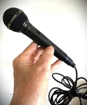 Coby DM-P22 Dynamic Microphone, Works W/strong, Clear Audio, 6' CABLE-1/4" Plug. Fixed Price $9.95.