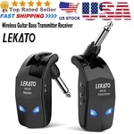 Lekato Guitar Wireless Transmitter Receiver System 2.4GHZ Channel Rechargeable. Fixed Price $31.99.